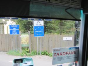 Entering into Slovakia