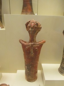 One of the figurines found in Mycenae