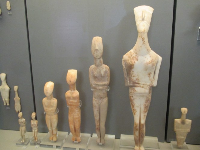 Cycladic figurines