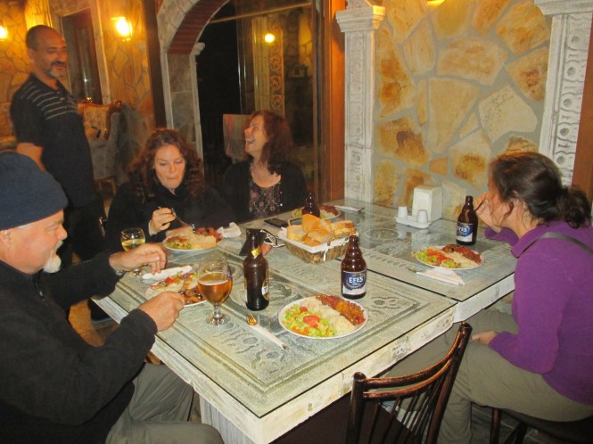One of our great dinners at Attila's