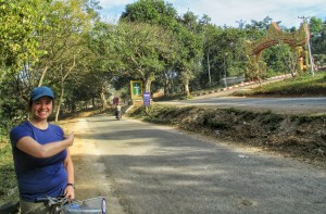 Turn down here off the main road!