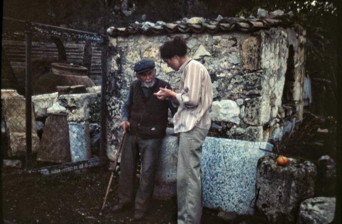 Negotiating over something in Greece