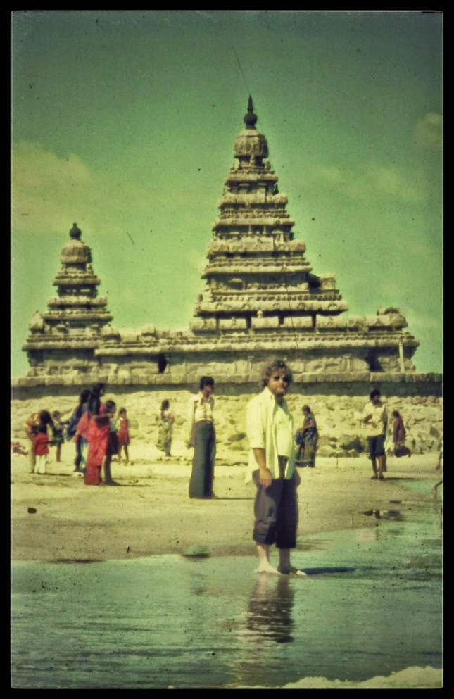 At the beach in India