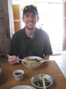 Our noodles, as supervised by Mama