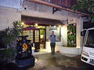 Eric refreshed and relaxed after his massage