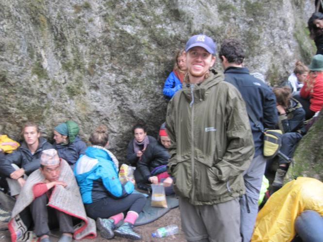 Eric's expression: Can you believe this happened?!? WTF